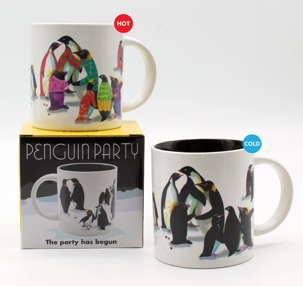 Transforming Penguin Mug