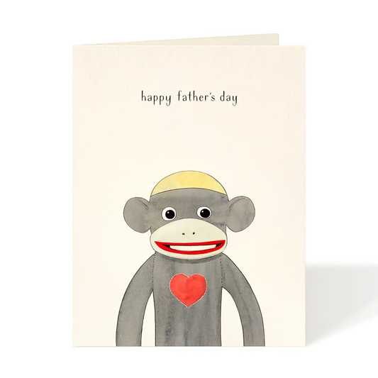 Cheeky Monkey Father's Day Card