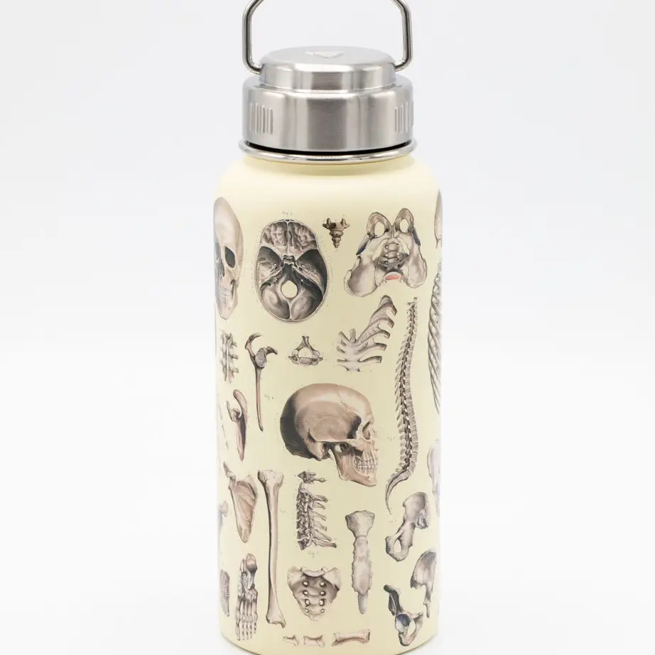 Skeleton Stainless Steel Vacuum Flask 32oz