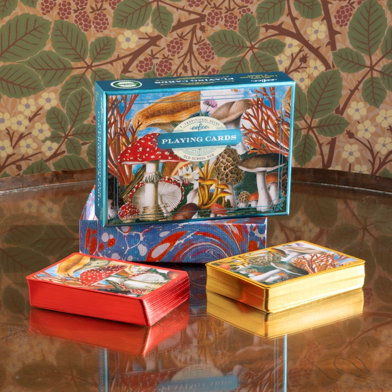 Mushroom Playing Cards Set