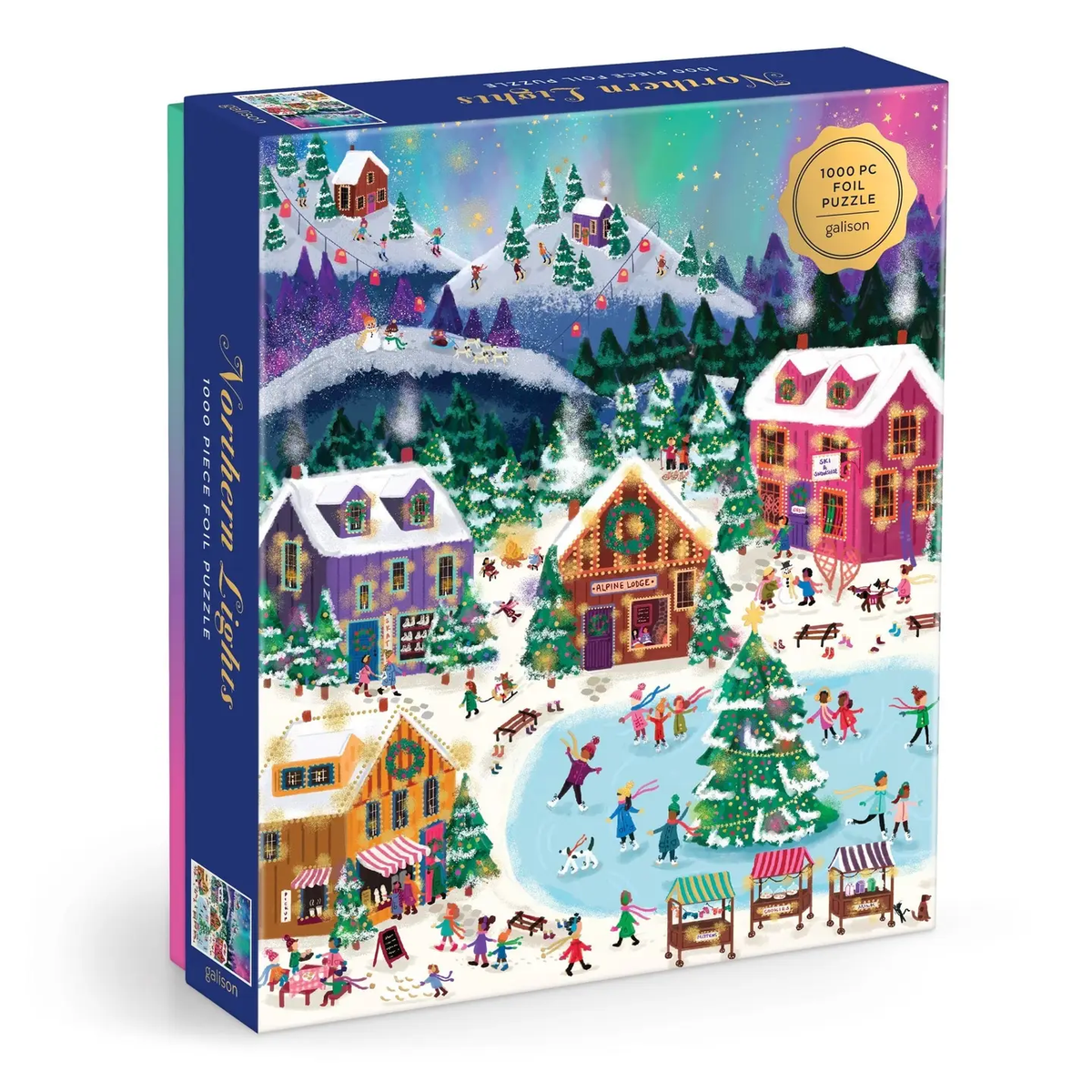 Joy Lafome Northern Lights Foil Puzzle 1000pc