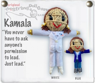 Kamala String Doll Keychain