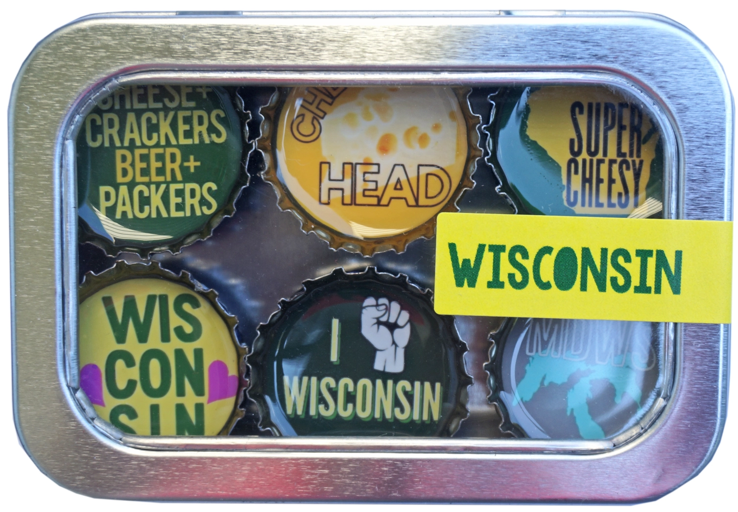 Wisconsin Magnets Pack/6