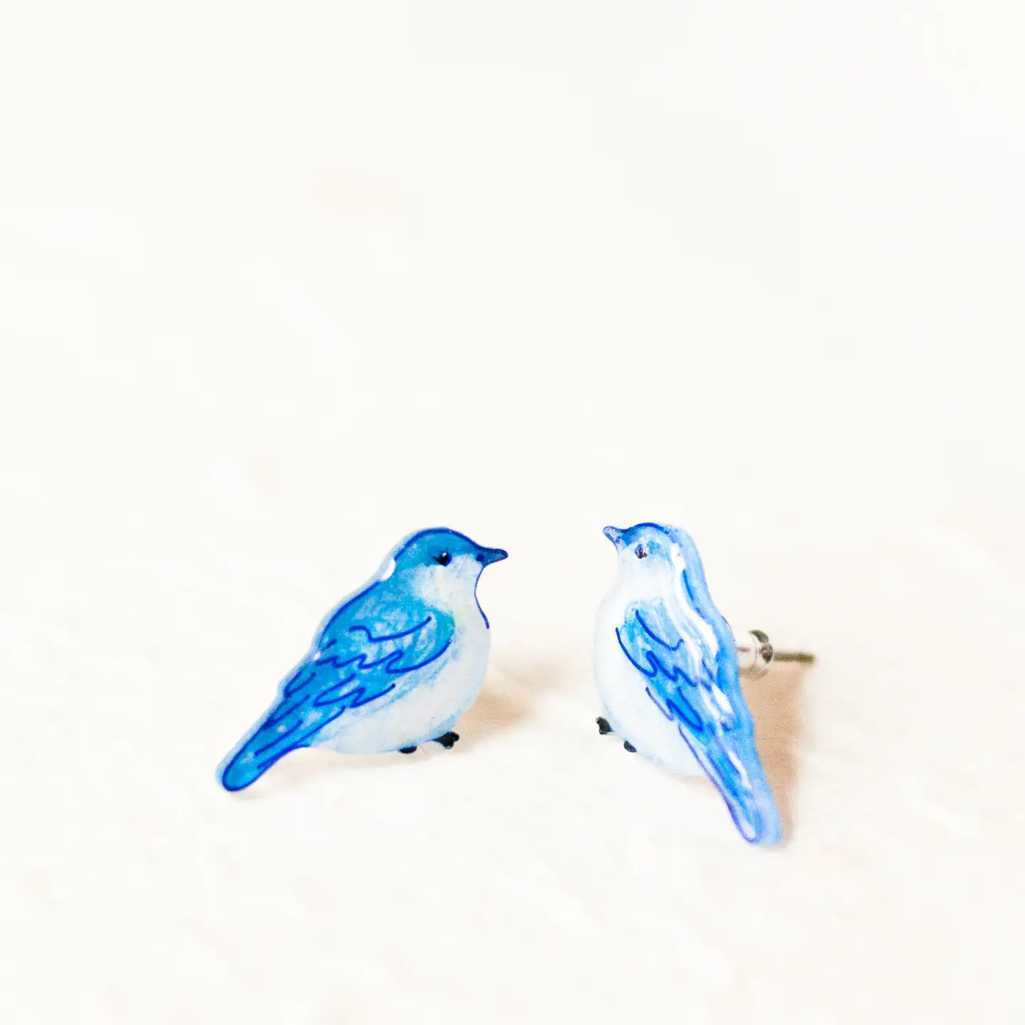 Little Blue Bird Earrings