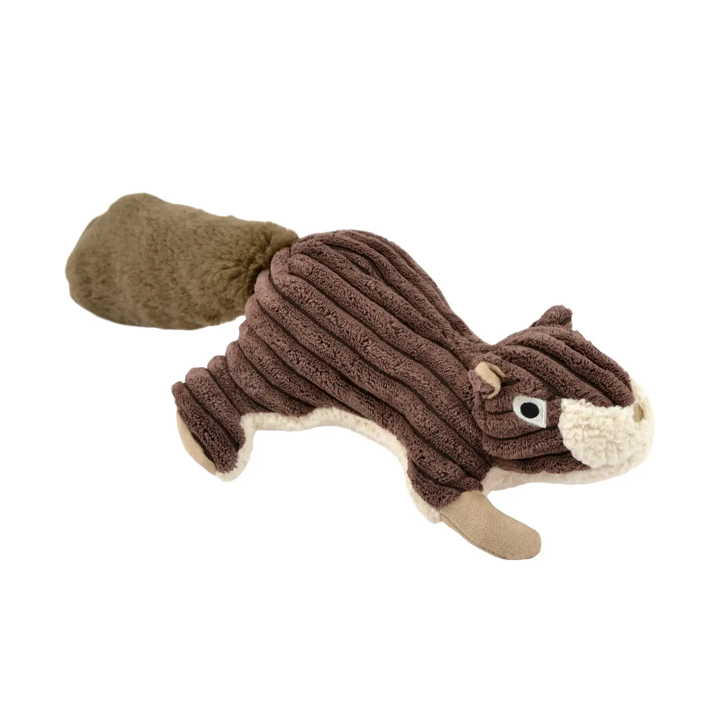 Plush Squirrel Squeaker Dog Toy 12"