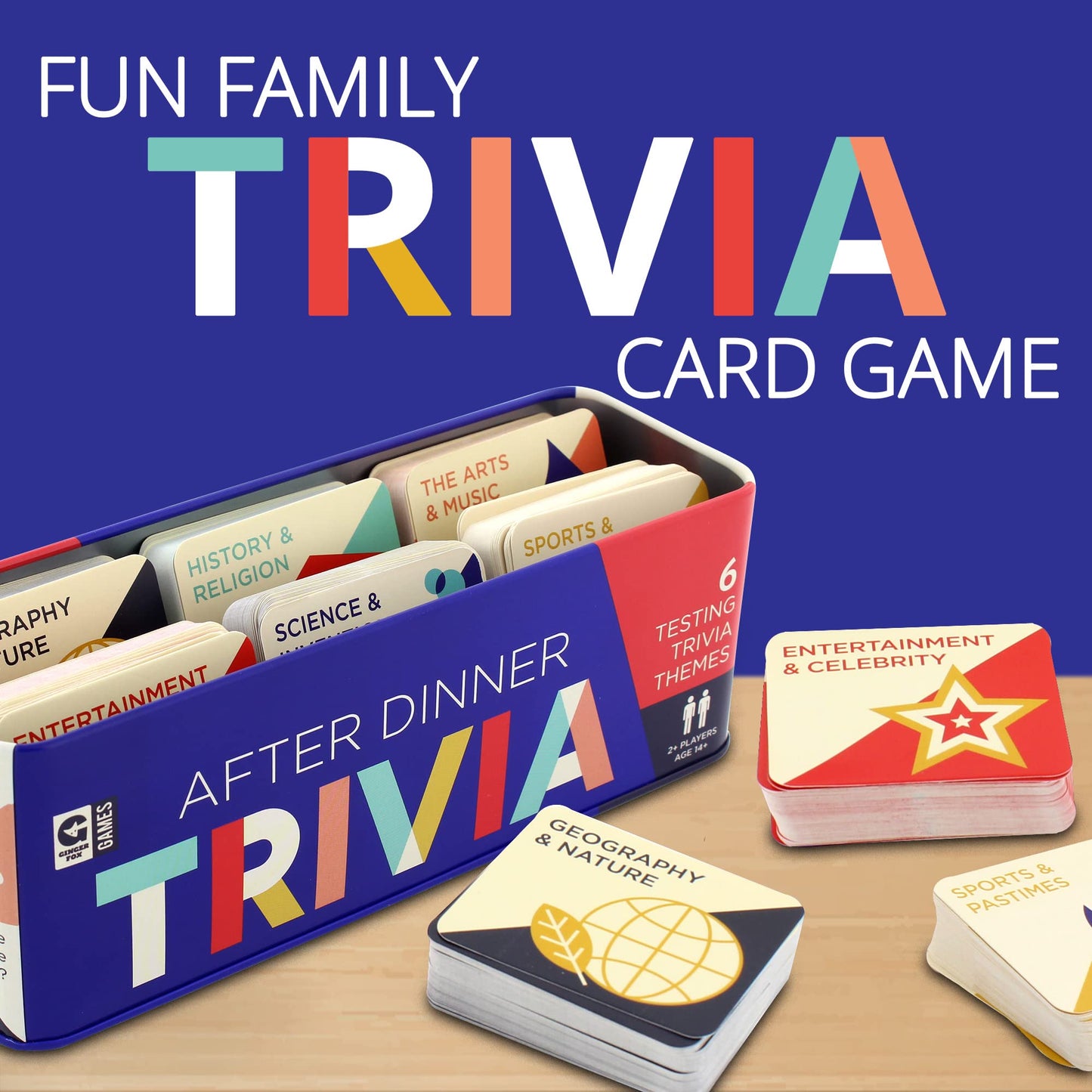 After Dinner Trivia Tin Game
