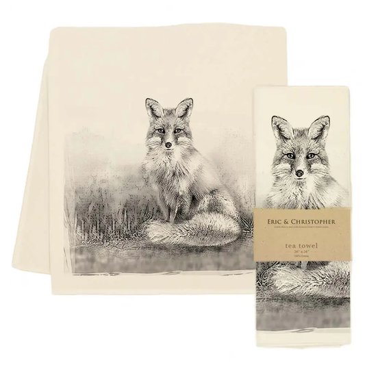Fox Tea Towel