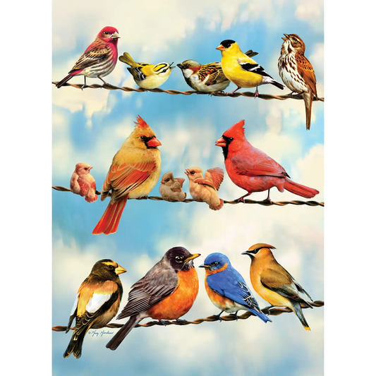 Blue Sky Birds (Tray) 35pc Puzzle