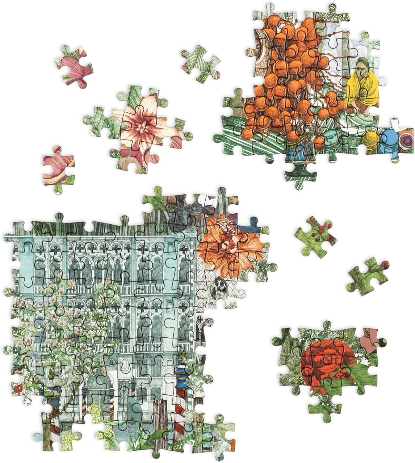 Around the World in 50 Trees Puzzle