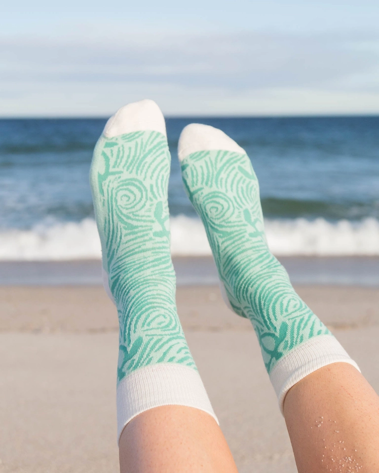 Socks That Save Our Planet - Sea Turtle