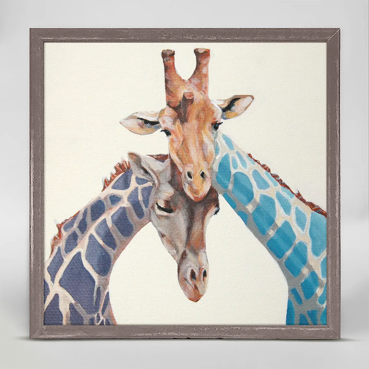 Giraffes in Love Mini Canvas