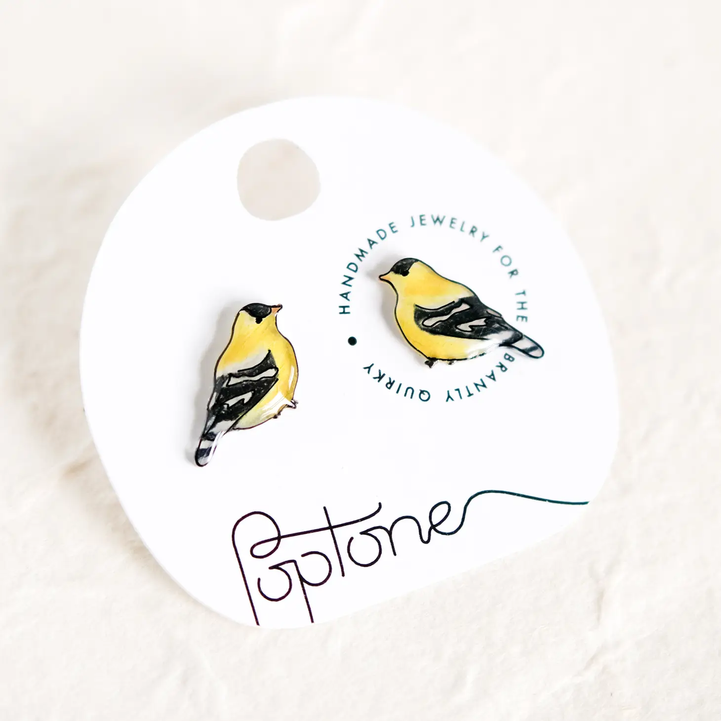 Goldfinch Stud Earrings