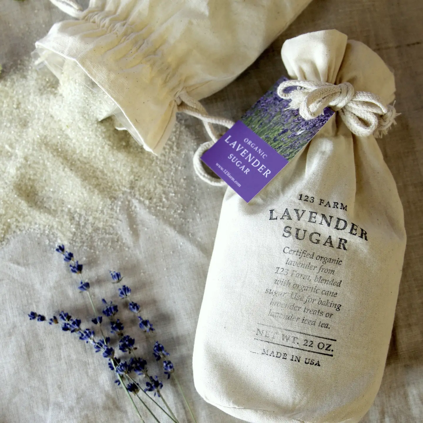 Organic Sugar Lavender
