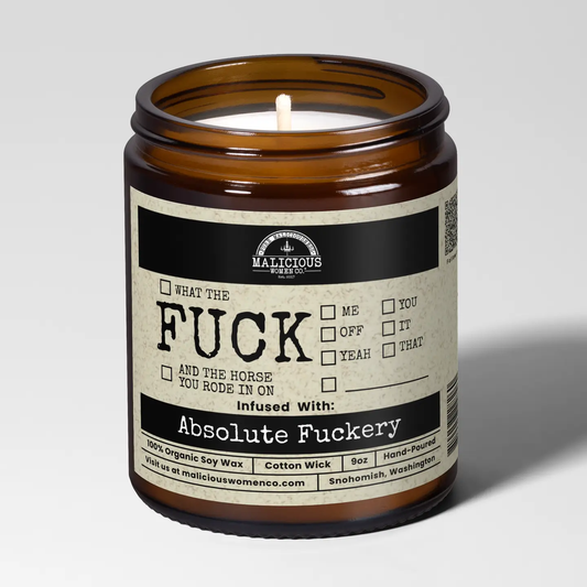 All the F*cks Candle