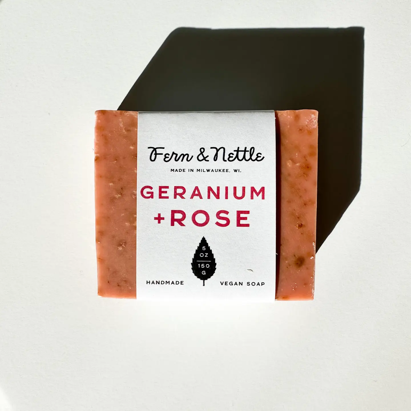 Soap - Geranium Rose Vegan Cold Press