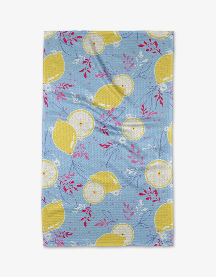 Geometry Tea Towel: Citrus Bloom