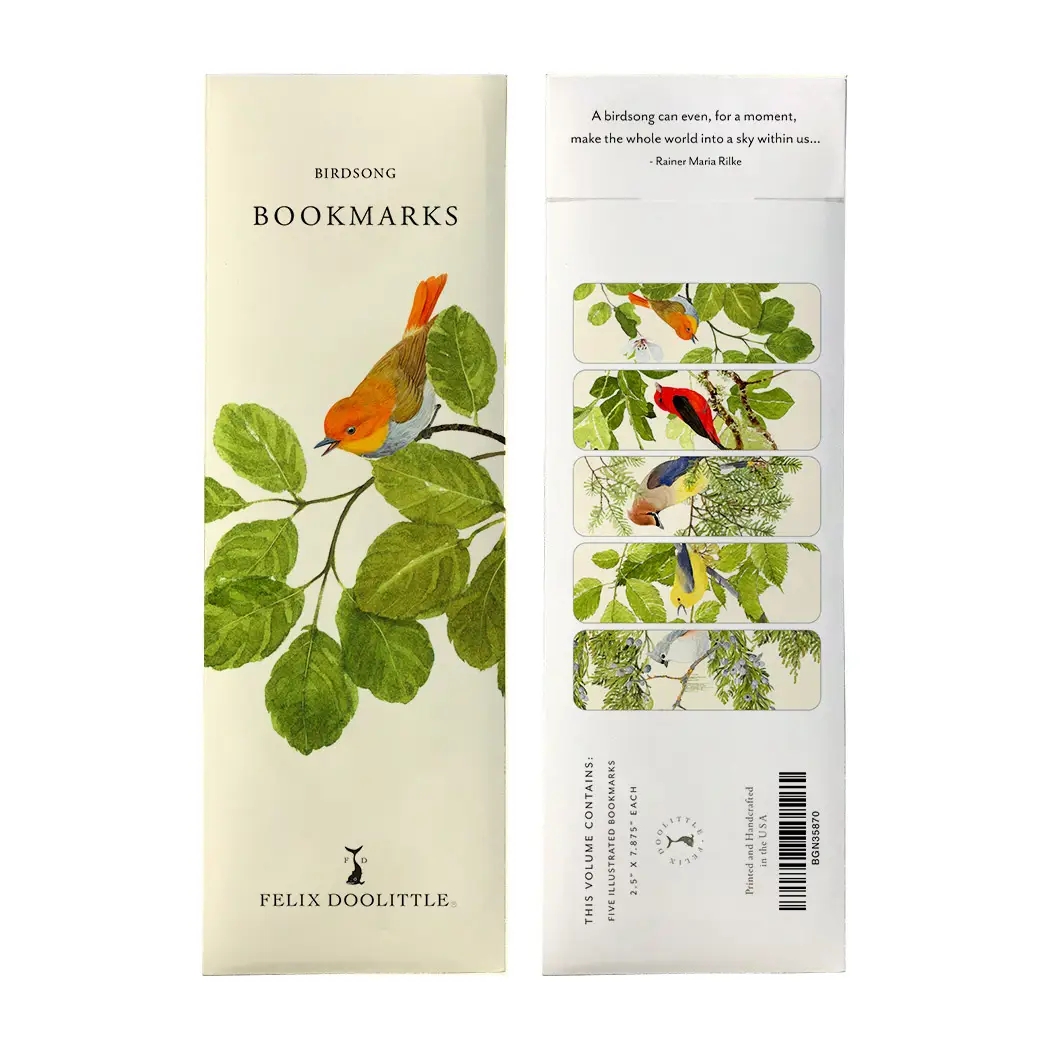 Birdsong Bookmarks