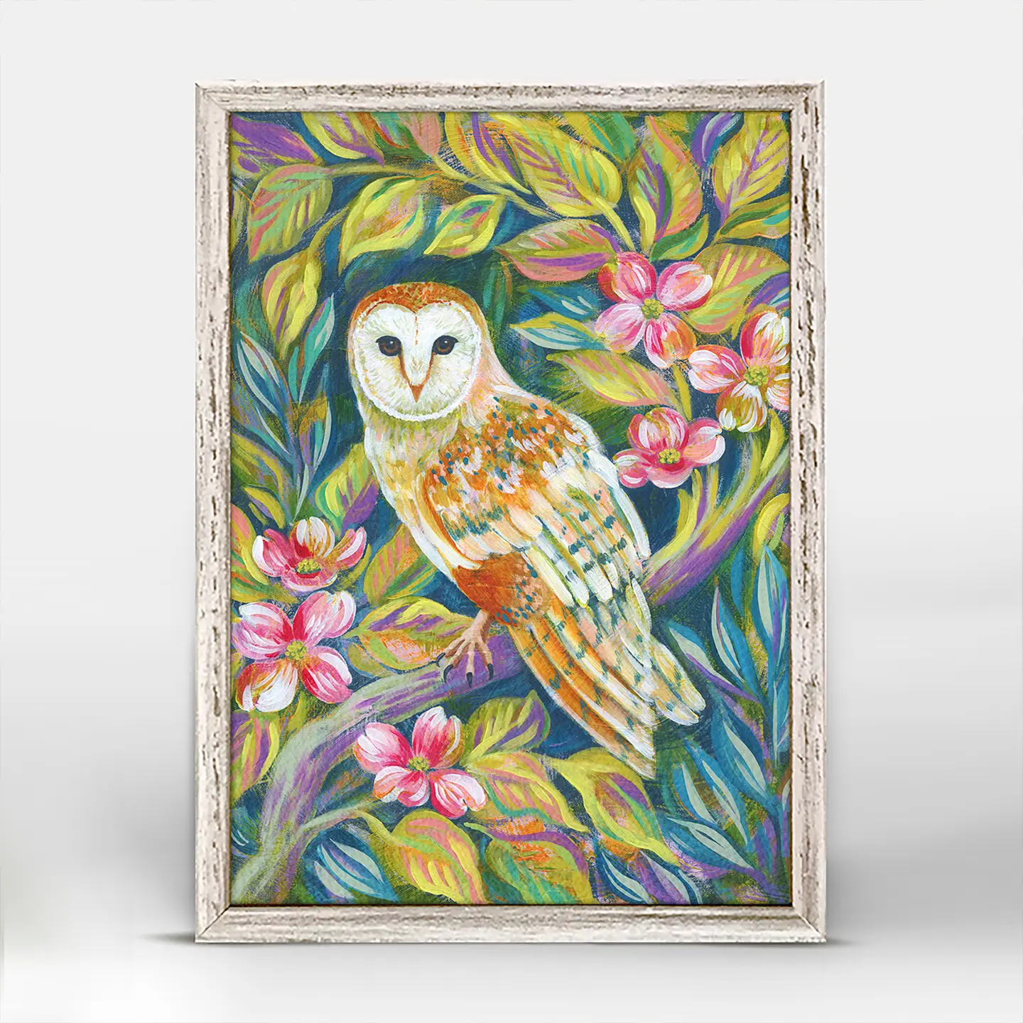 Quiet Imagination Owl Mini Canvas