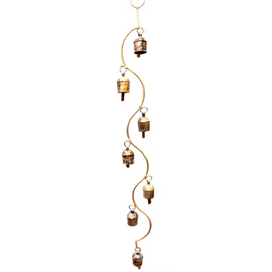 Curved Stem Chime Seven Bells-India