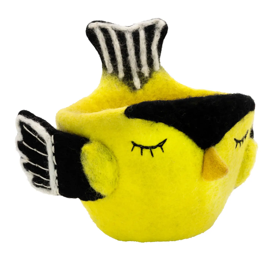 Felt Planter Goldfinch