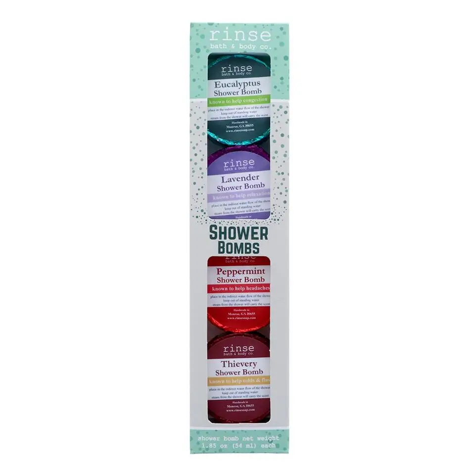 Shower Bomb Assorted 4 Pack