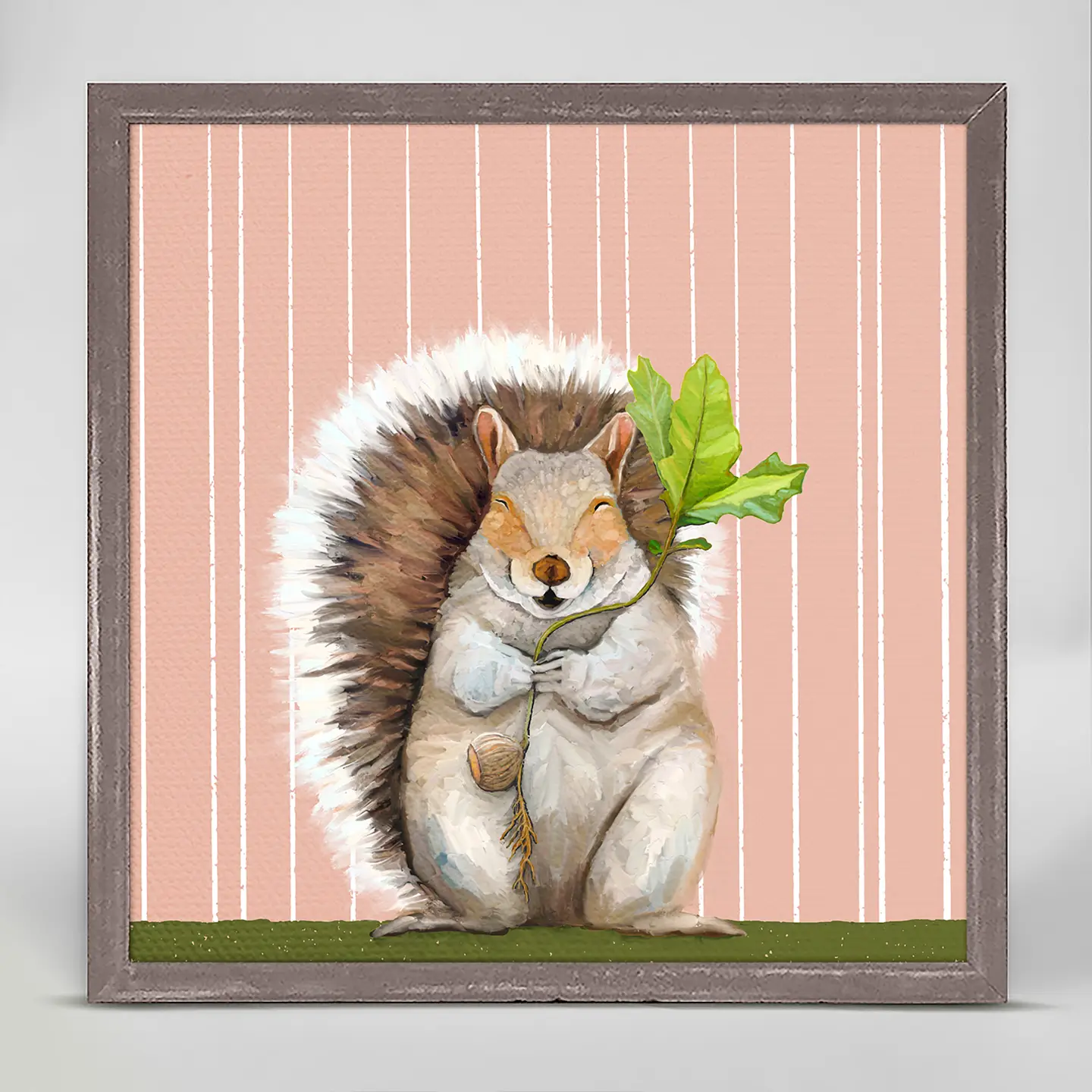 Happy Fall Squirrel Mini Canvas