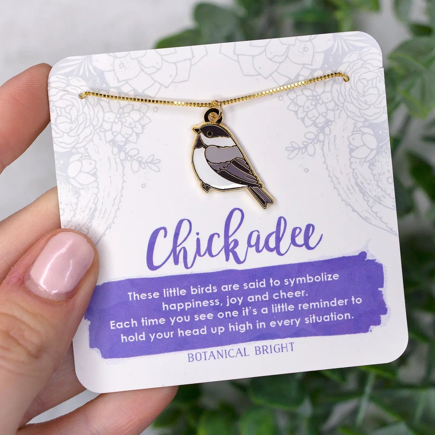 Chickadee Necklace