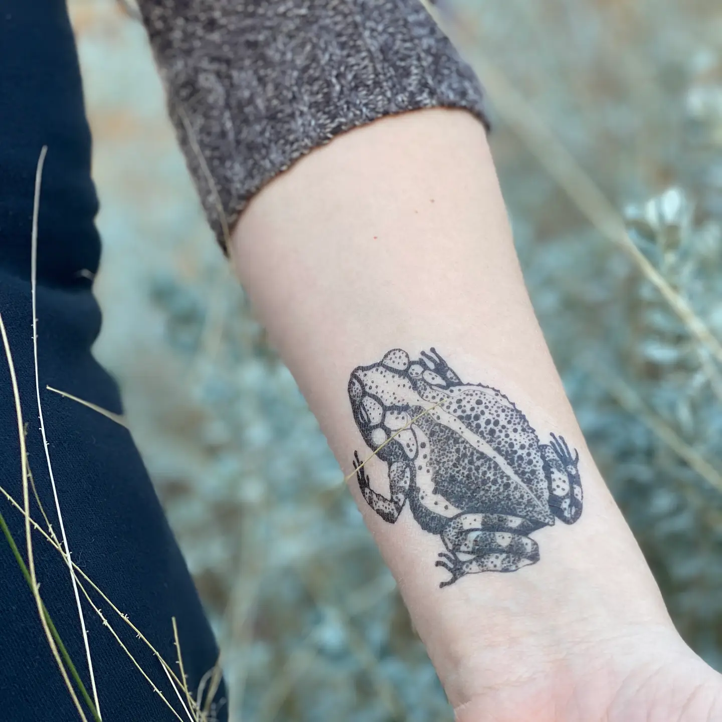 Toad Temporary Tattoo