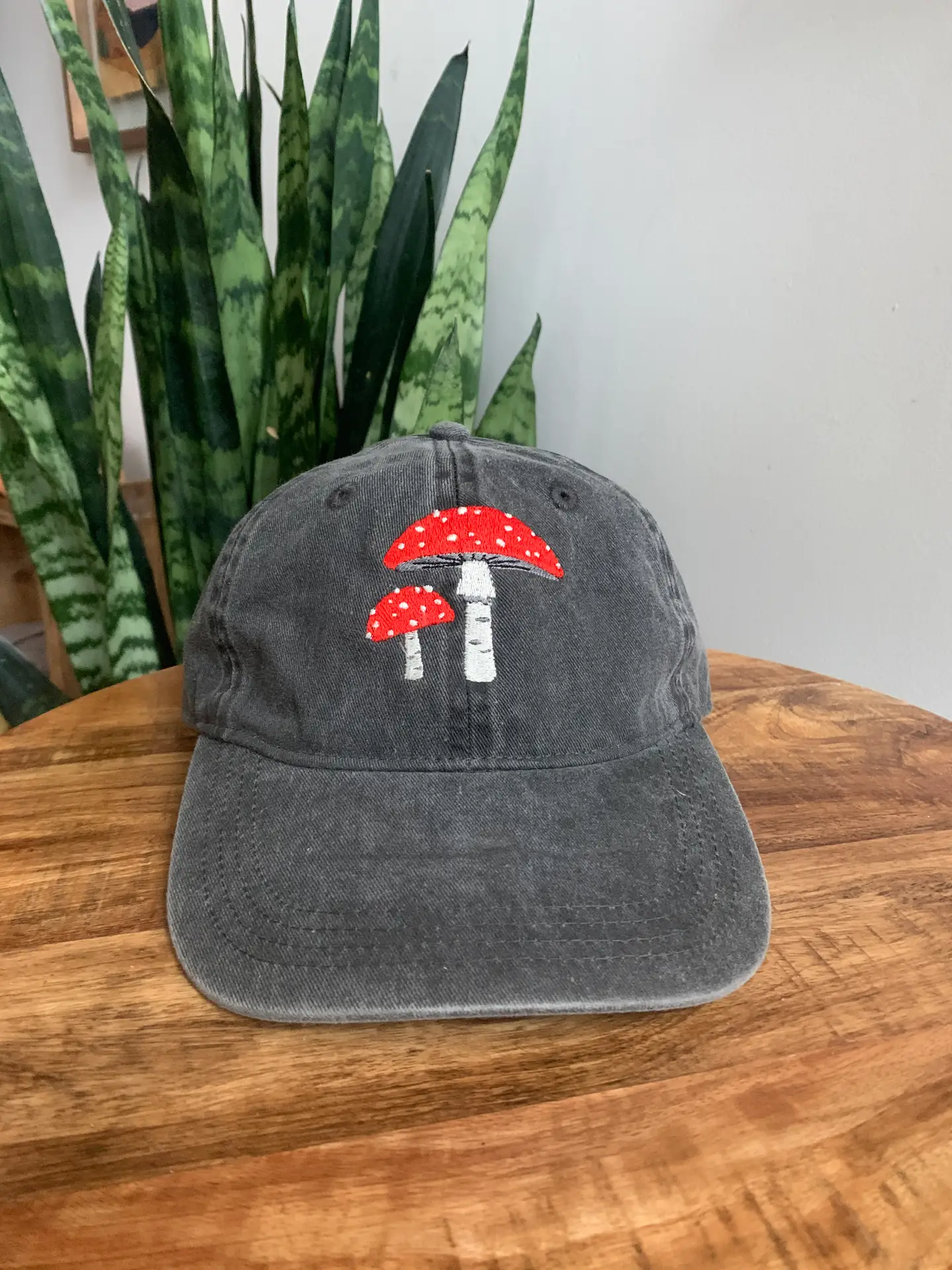 Amanita Mushroom Embroidered Hat