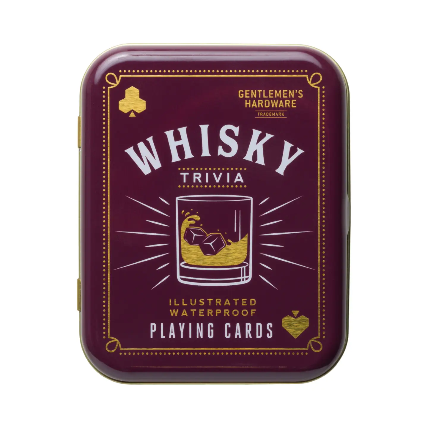 Whiskey Trivia Playing Cards