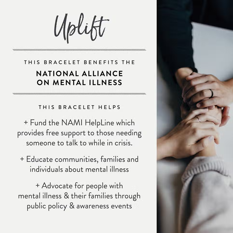 Cause Bracelet - Uplift Mental Health