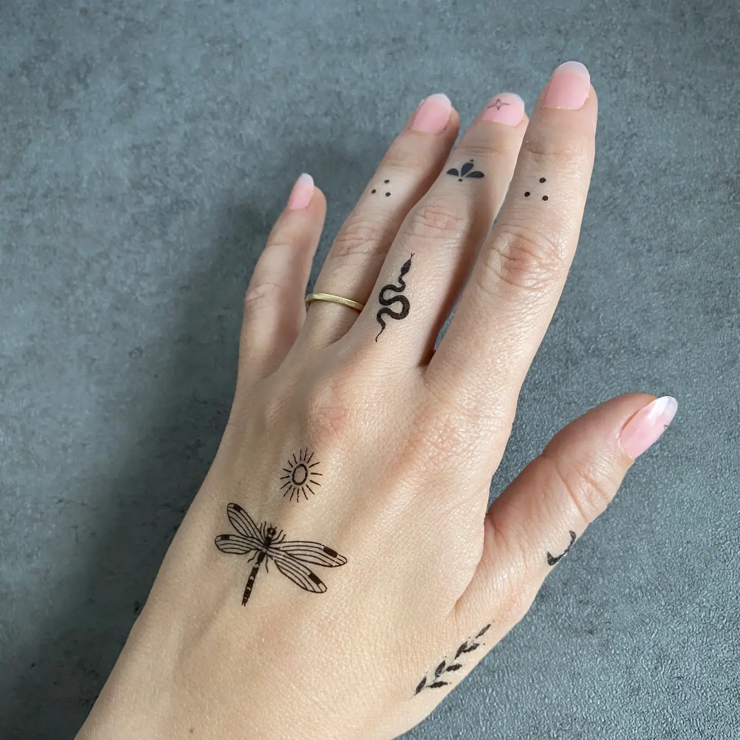 Tiny Wonders Temporary Tattoo Set