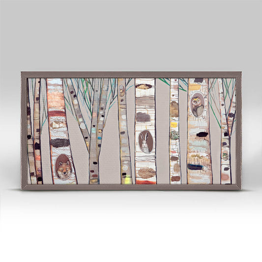 Birch Trees Mini Canvas