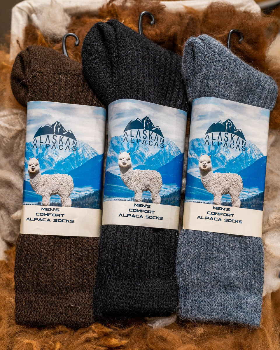 Mens Alpaca Socks - Comfort