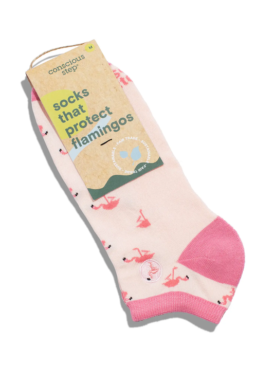 Ankle Socks That Protect Flamingos