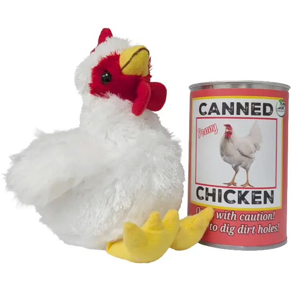 Canned Chicken Stuffed Animal