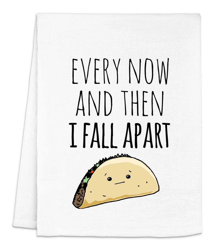 Fall Apart Taco Color Towel