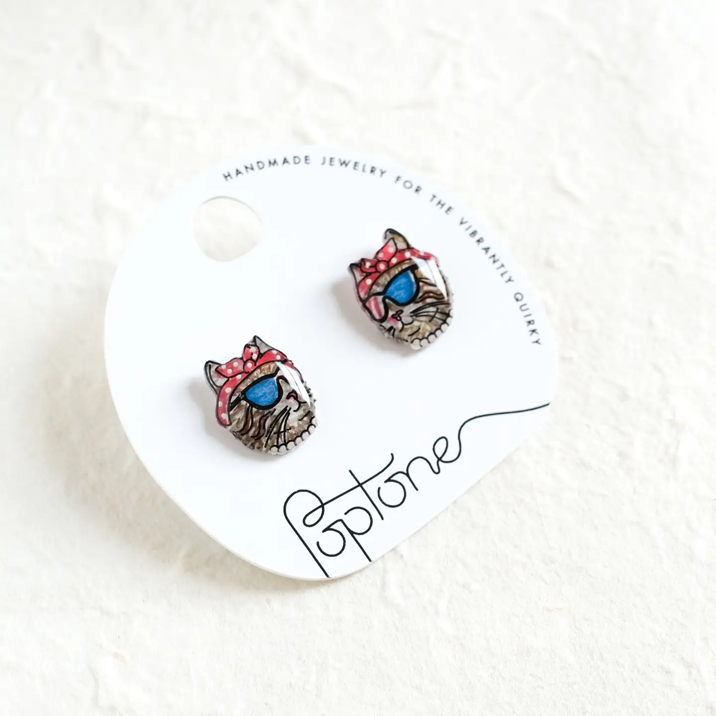 Childless Cat Lady Stud Earrings