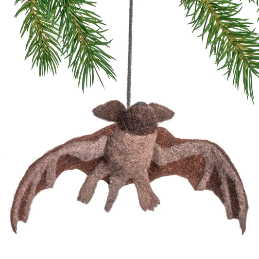 Ornament Felted Bat