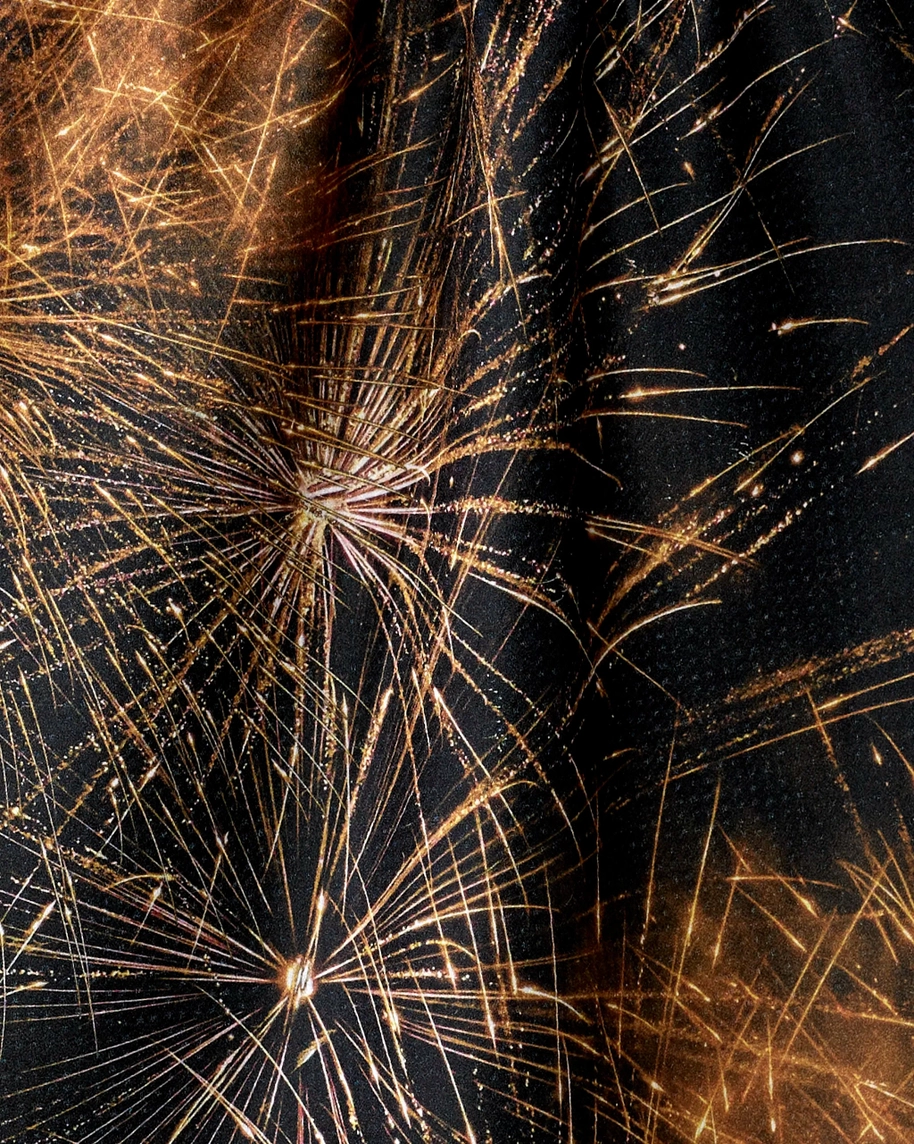 Geometry Tea Towel: Champagne Sparkler