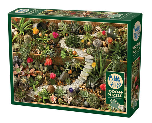 Succulent Garden Puzzle 1000pc