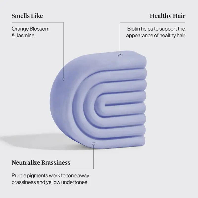 Solid Conditioner Bar: Purple Toning