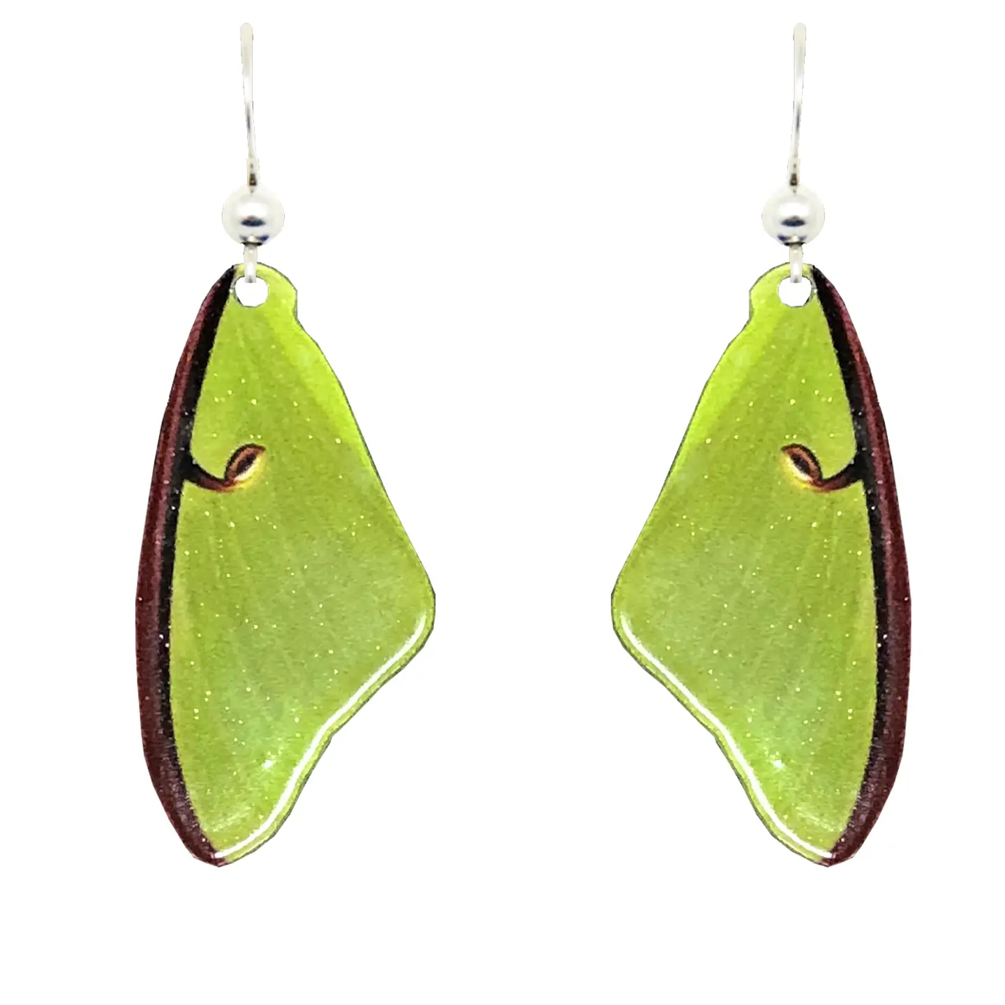Luna Moth Wing Earrings