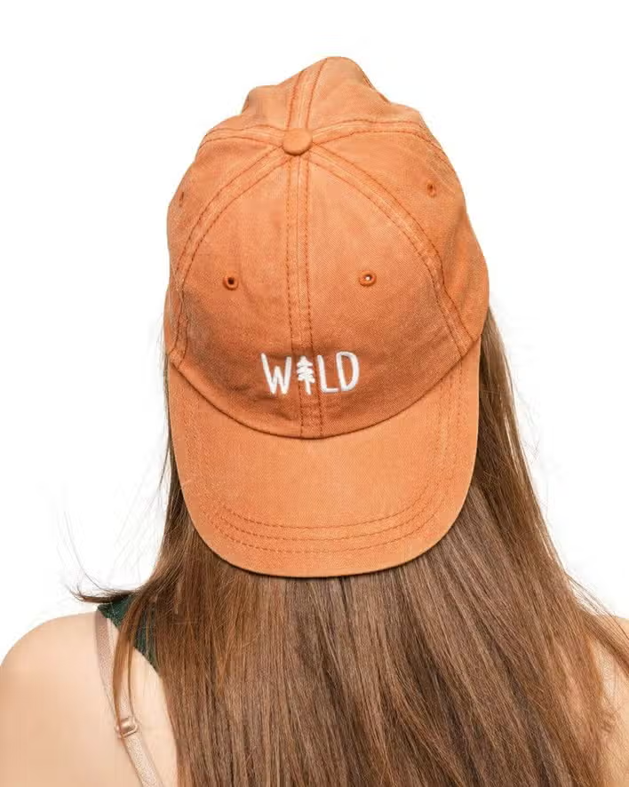 Wild Pine Hat Sunset Orange