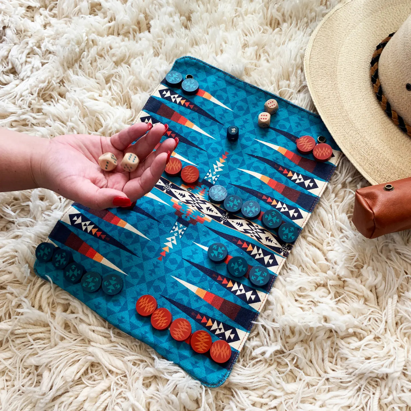 Travel Pendleton Backgammon