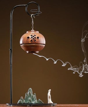 Knot Hanging Backflow Incense Burner