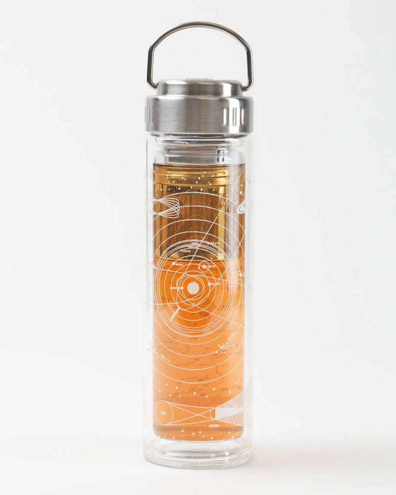 Star Chart Glass Tea Infuser Flask