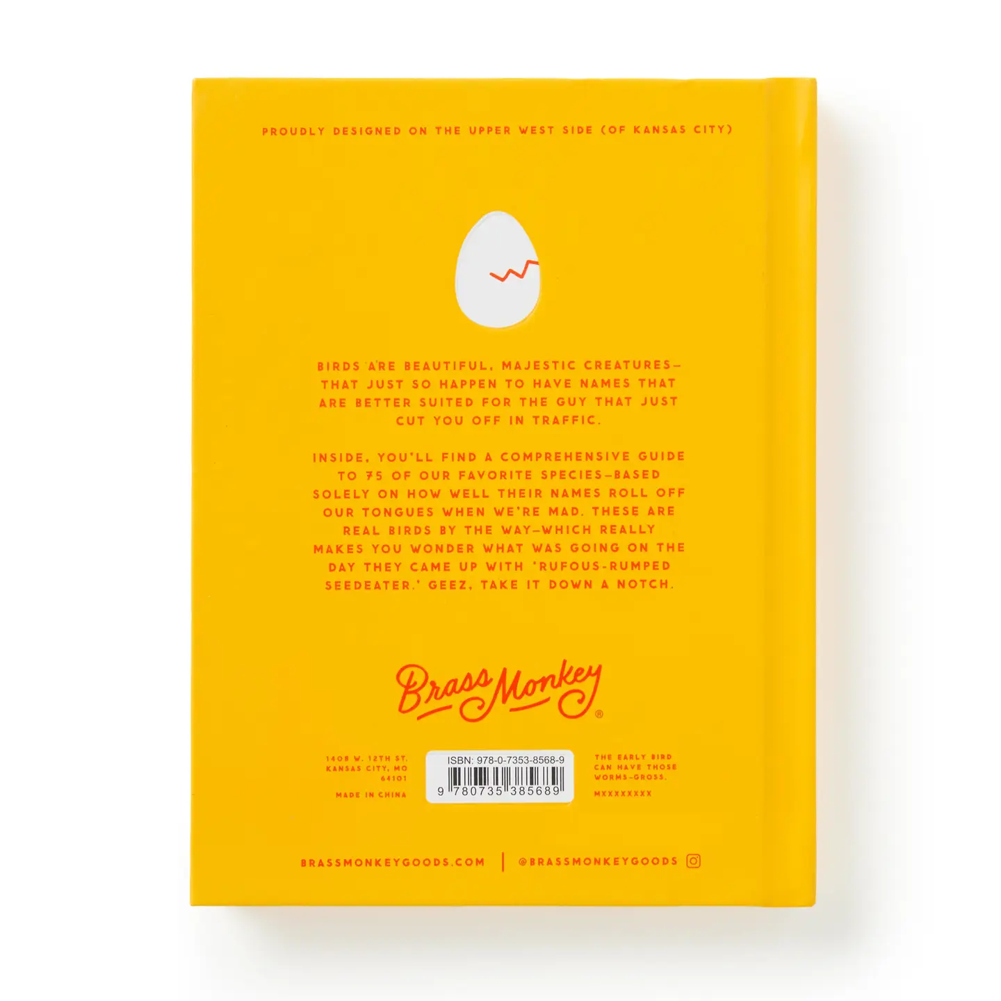 Brass Monkey An Illustrated Guide To Birds Book