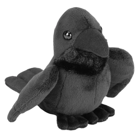 Pocketkin Raven Stuffed Animal