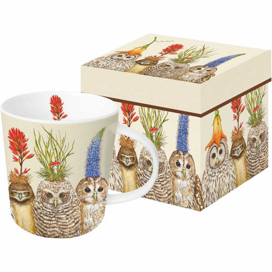 Mug in Box Big Hat Night Owls